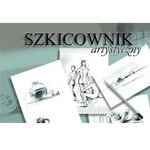 Blok Szkicownik Artystyczny A4 120g 100k /Kreska