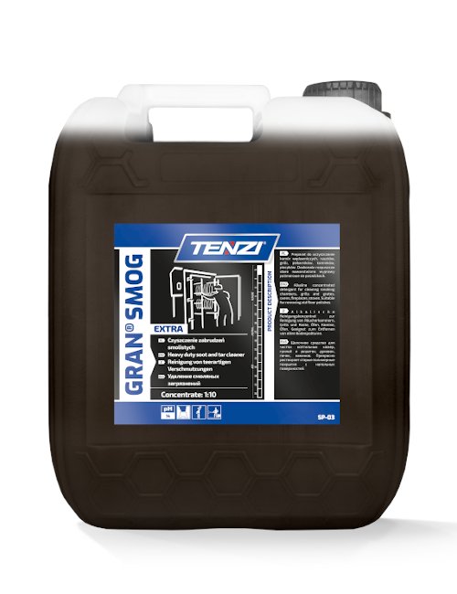 TENZI Gran Smog Extra 10L – środek do mycia komór wędzarniczych, piekarników i kominków