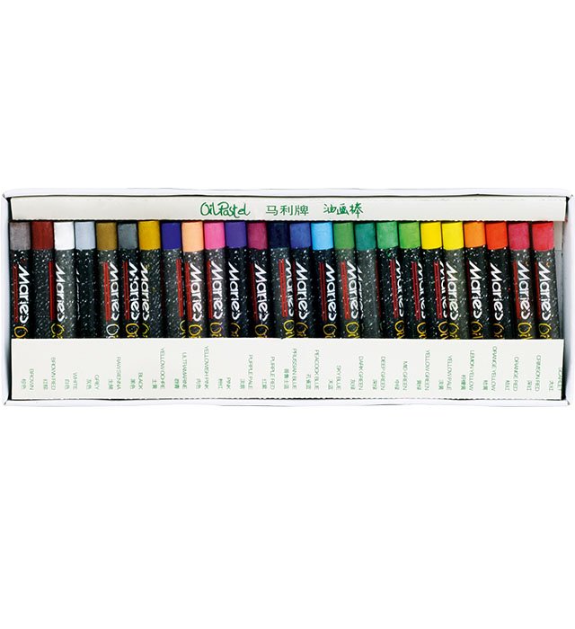 Pastele olejne E1225 – 25 kolorów Maries