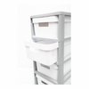  Regał 4x10L Infinity Szaro-Biały / Curver 231559