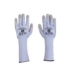 Rękawice TK Shark Długie Rozm. 8 Niebieskie   /TK GLOVES