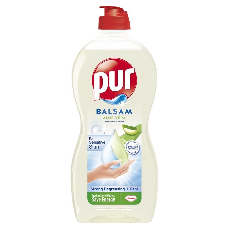 Pur Płyn do Naczyń 450ml Balsam Aloesowy