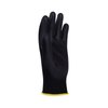 Rękawice Donau Safety Pu Black Kat. II Rozm. 8 Czarne  /DONAU SAFETY