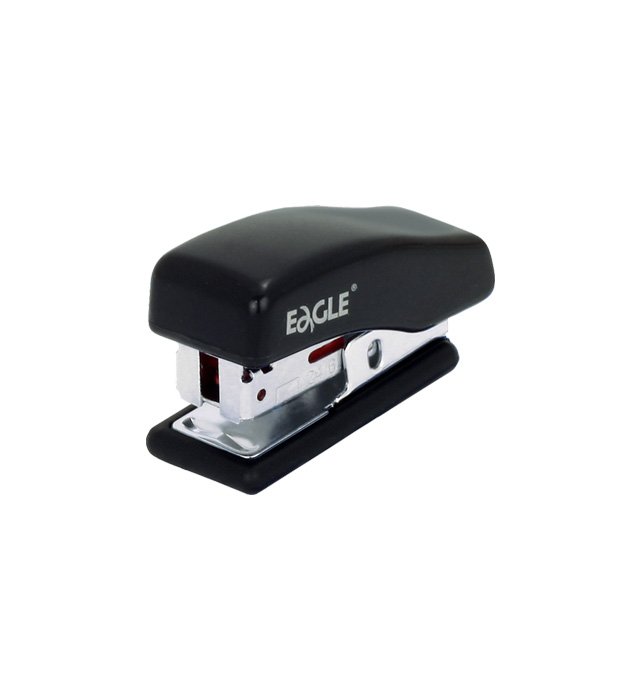 Zszywacz EAGLE 868 mini czarny 24/6 &#8211 10 kartek