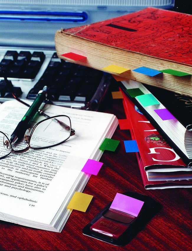 Zakładki Indeks. PP 25,4x43,2 A'50 680-5 Żółte /Post-it