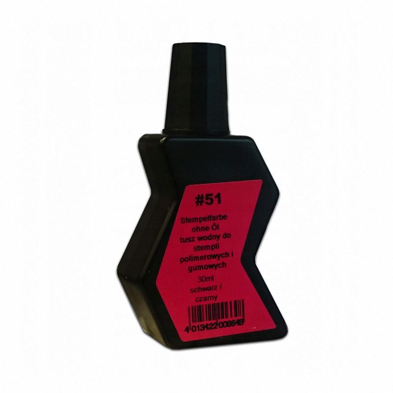 Tusz do Stempli 30ml #51 Czarny /Alpha