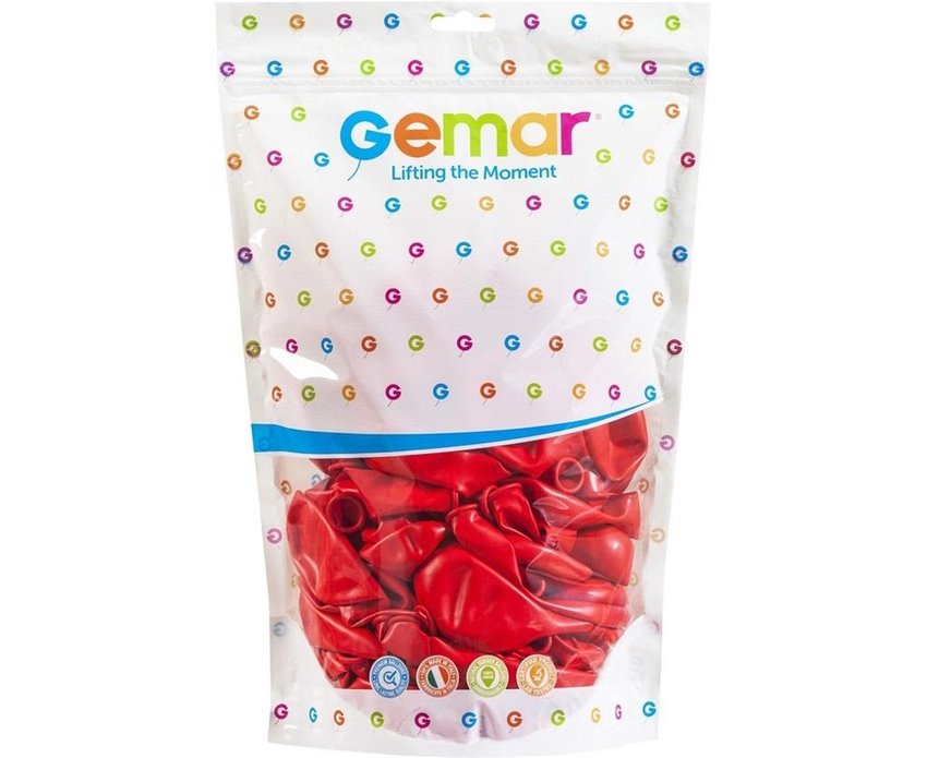 #BL Balony G120 pastel 13" - ciemne czerwone 45/ 50 szt.