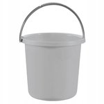 Wiadro 10L Essentials Szare / Curver 241740