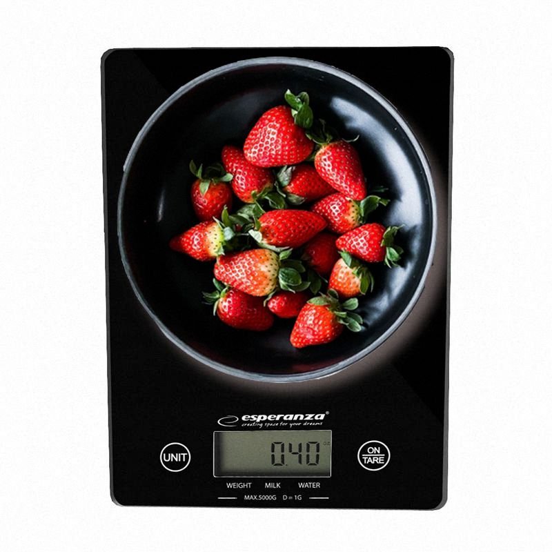 Waga Cyfrowa Kuchenna Lemon EKS002K Czarna  / Esperanza