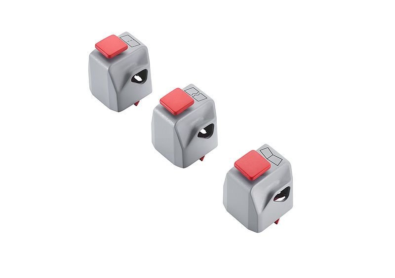 Zestaw 3 Kreatywnych Głowic Do Trymera 00507 Dahle