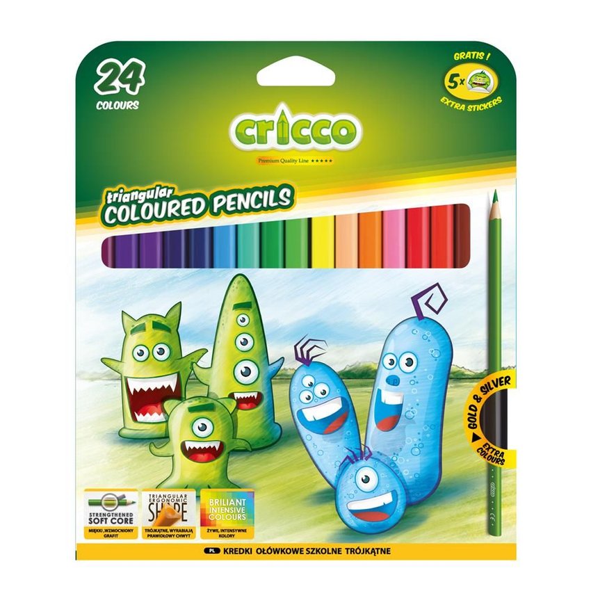 Display Cricco Na Ladę Przedszkolak 40 Elementów