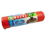 Worki Na Śmieci LDPE 160L A'10 Czerwone /Sipeko