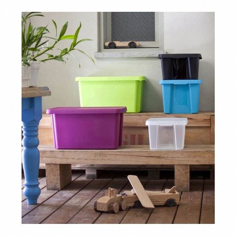 Pojemnik 26L z Przykrywką Essentials Zielony / Curver 225449