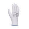 Rękawice Donau Safety Pu White Kat. II Rozm. 9 Białe  /DONAU SAFETY