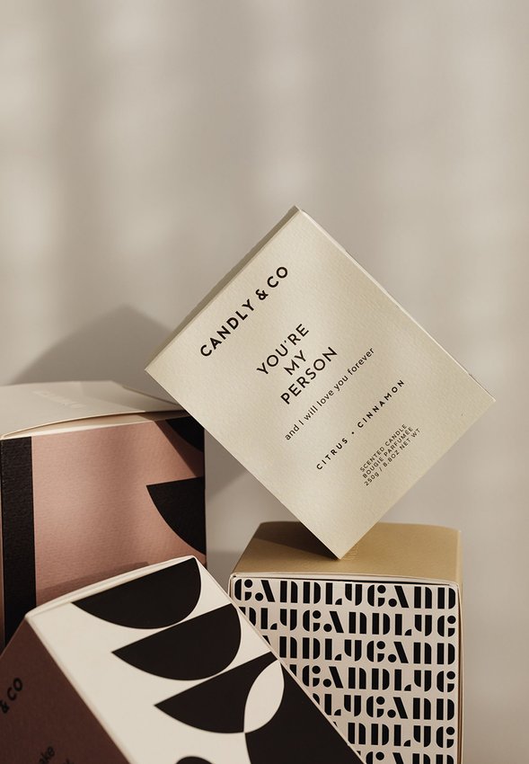 Świeca sojowa w szkle CANDLY&CO You Are My Person And I., zapach No.3 250g