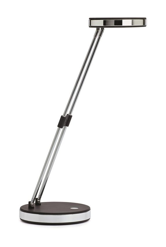 Lampka LED na biurko MAULpuck 5W składana czarna