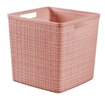 Koszyk Kwadratowy Jute 17l Pudrowy Róż / Curver 255196