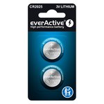Bateria EverActive CR2025 3V Litowa 2szt.