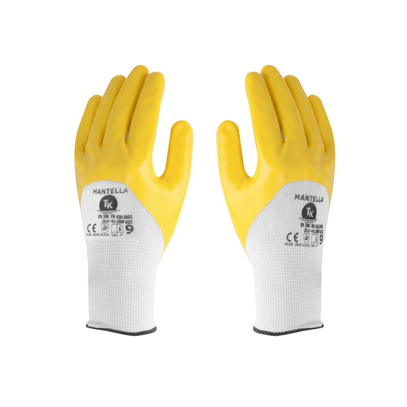 Rękawice TK Mantella Rozm. 7 Żółte   /TK GLOVES