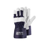 Rękawice RS Premium Turr Typu Doker Rozm.10 Granatowo-Białe   /RS-Schutz