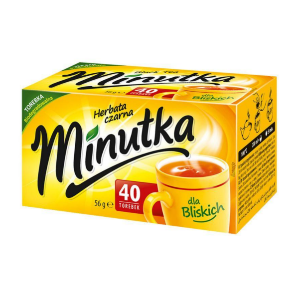 Herbata Minutka Ekspresowa 40 Torebek