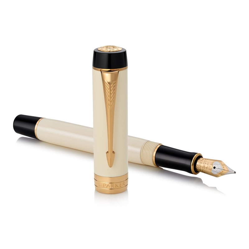 Parker Pióro Wieczne Centennial Duofold Ivory & Black GT FP (M) [1931392]