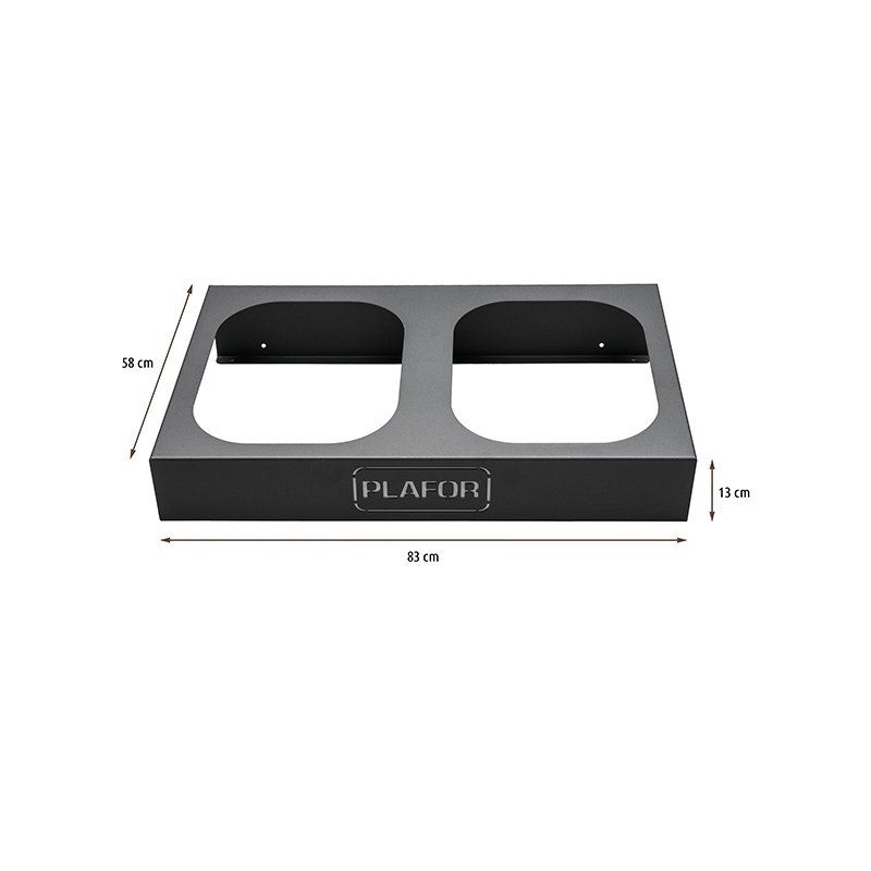 Stojak na Kosze 2x90L / Plafor