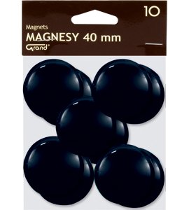 Magnes 40mm GRAND czarny
