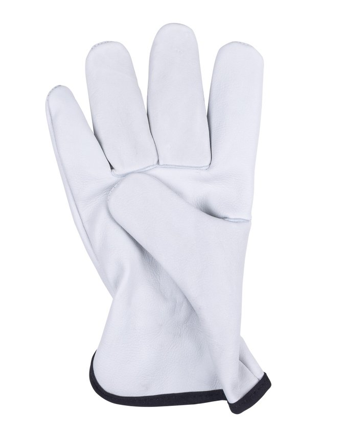 Rękawice robocze DONAU SAFETY DS-DRIVCOW driver skóra bydlęca rozm. 8/M białe