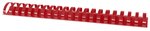 Grzbiety do bindowania OFFICE PRODUCTS A4 38mm (350 kartek), 50 szt., czerwone