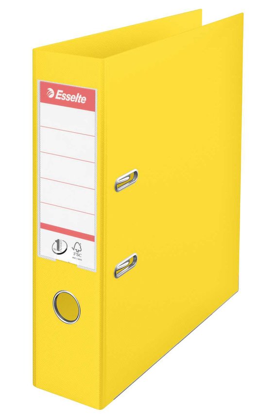 Segregator A4/75 No.1 Vivida Żółty  /Esselte