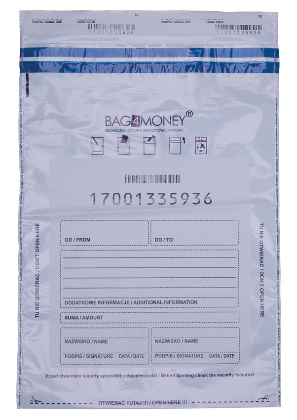 Koperta bezpieczna OFFICE PRODUCTS C3 330x470mm 50szt., biała