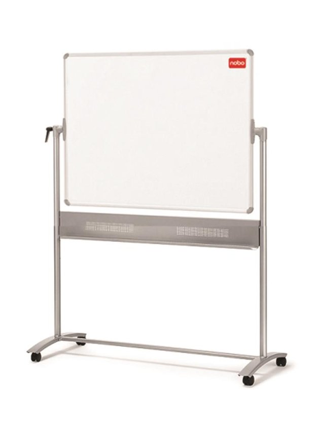 Tablica Suchoś. -Magn. Nobo Classic 150X120Cm Obrotowa Mobilna Stal Lakierowana Rama Alu.