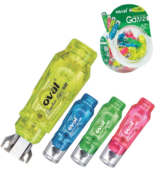 Korektor OVAL w taśmie 5mm x 6m – QFN-506/JB7