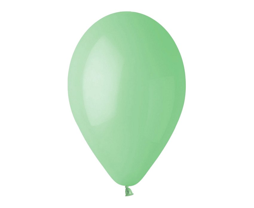 #BL Balony G120 pastel 13" - zielone miętowe 77/ 50 szt. (macaron)