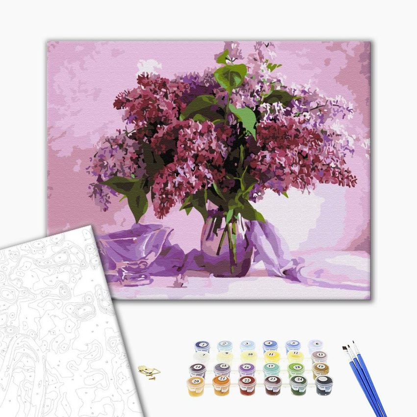 Malowanie po numerach BRUSHME 40x50 cm ulubiony bez 1 szt., w pudełku