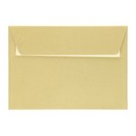 Koperta Ozdobna Pearl Złoty C6 120g 114x162mm 10szt. /Argo 280215