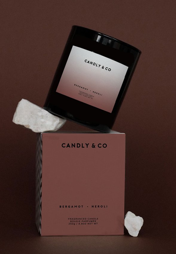 Świeca sojowa w szkle CANDLY&CO bez cytatu zapach No.5 250g