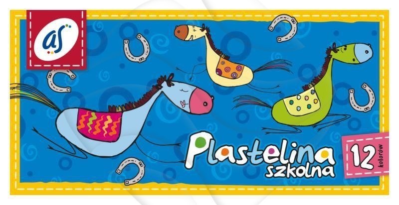 Plastelina 12 kol. [83813909] /As