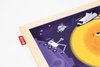 Tablica Edukacyjna Memobe, Whiteboardgame: Space Adventure!, Nadruk Kosmosu, Zestaw Do Gry, Wersja Pl, Rama Drewniana, 60X40 Cm