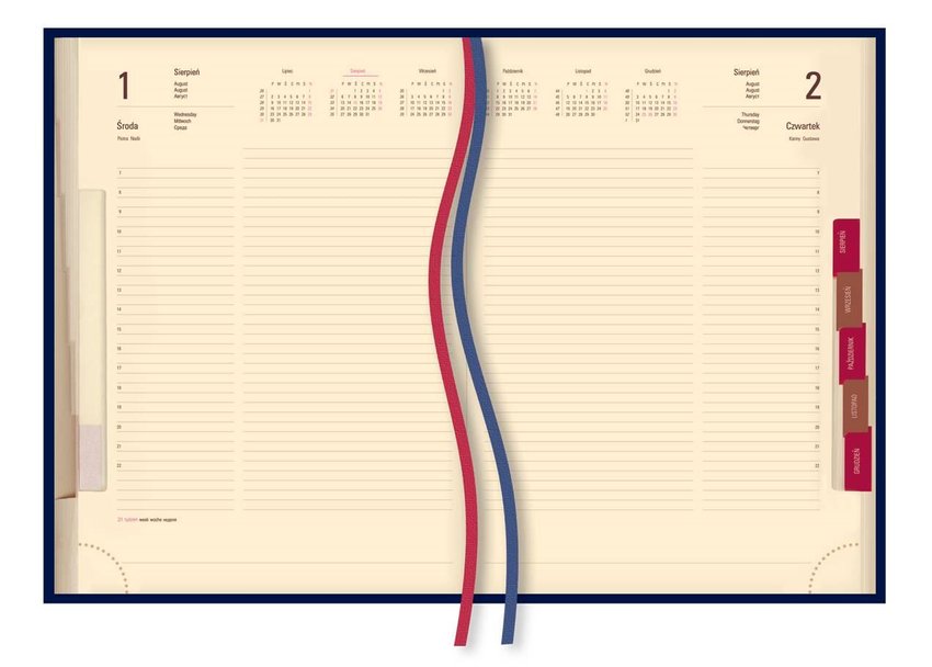 Terminarz A4 Ambasador T-246K-50 /MiP