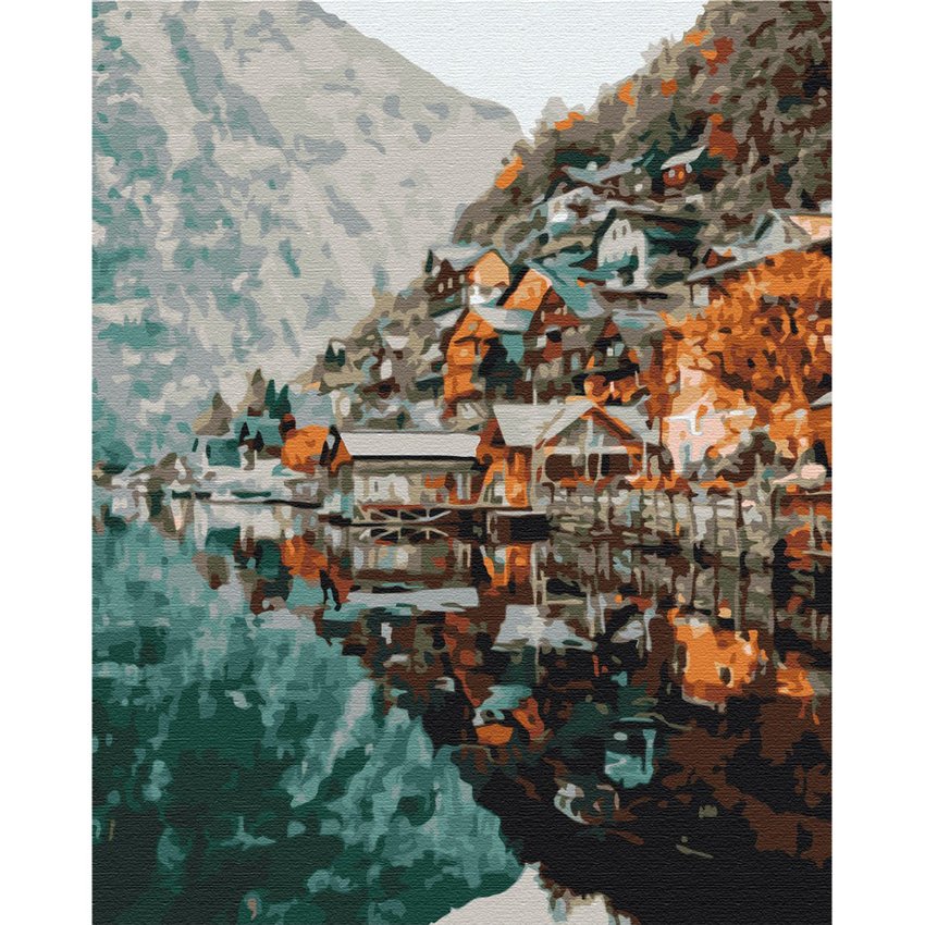 Malowanie po numerach BRUSHME 40x50 cm widok na Gelstatt 1 szt.