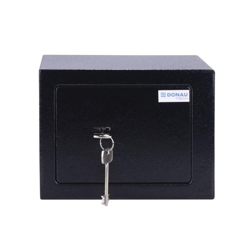 Sejf manualny DONAU TECH 230x170x170 mm czarny