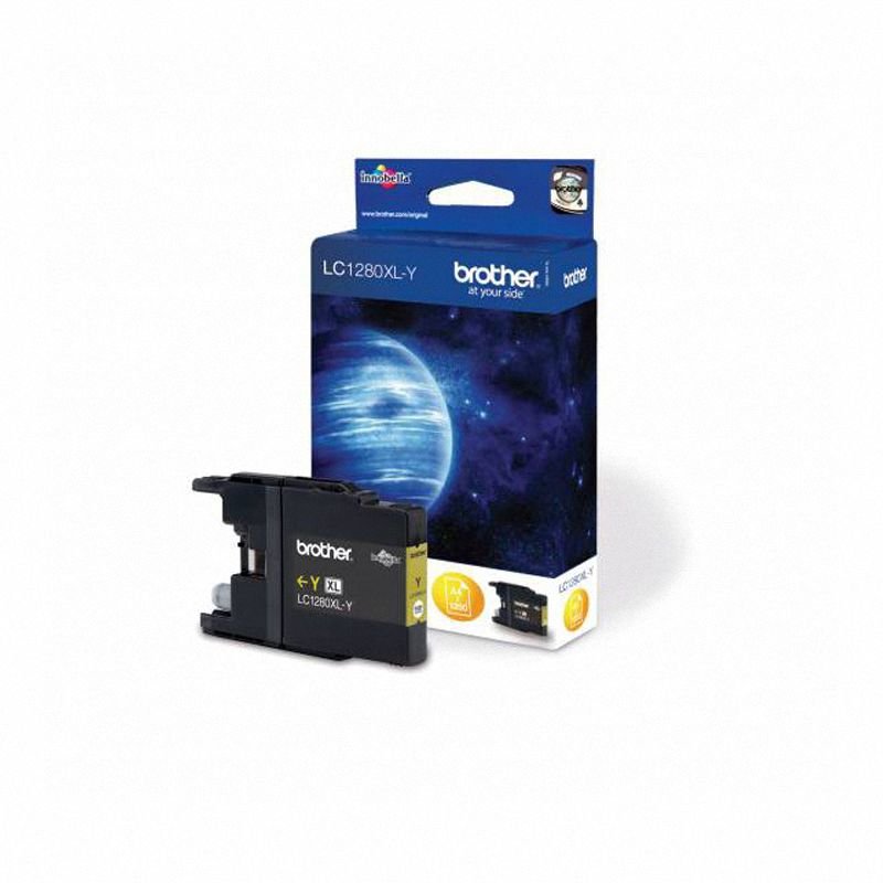 Tusz do Brother LC1280XL/MFC-J6510DW/MFC-J6910DW/MFC-J5910DW Yellow (Oryg.)