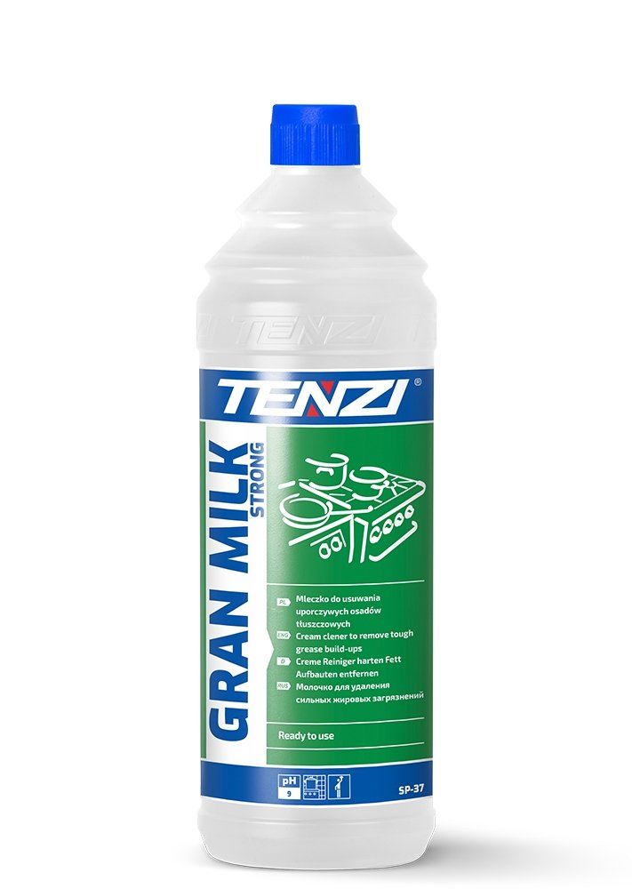Tenzi Gran Milk Strong 1L – mleczko do usuwania osadów kamienia, rdzy, tłuszczu