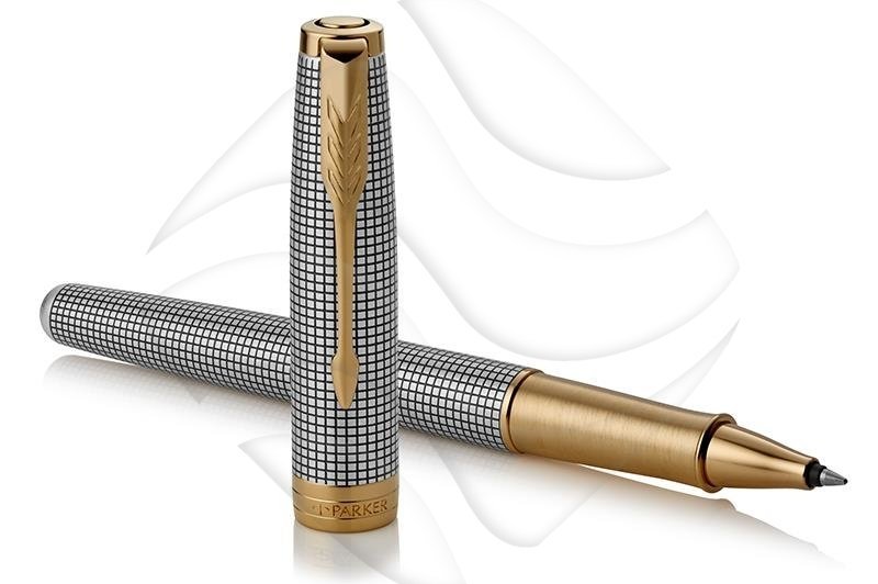 Parker Pióro Kulkowe Sonnet Premium Chiselled Srebrne GT RB [1931491]