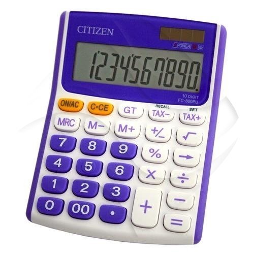 Kalkulator Citizen FC-800PU Fioletowy (wycofany)