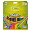 Kredki Dwustronne Cricco Trójkątne24/48 Kolorów