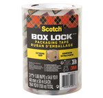 Taśma pakowa SCOTCH®Box Lock 48mm x 50m 3szt., transparentna