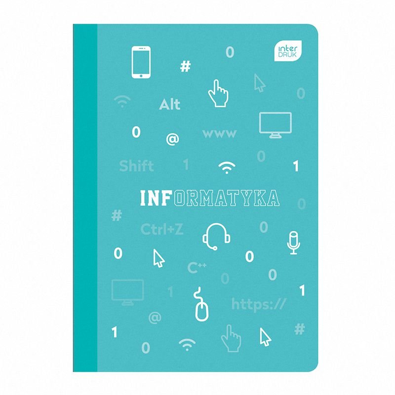 Komplet Zeszytów A5 60 Kartek Okładka PP 5sztuk